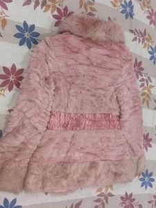Pink Furry Winter Coat