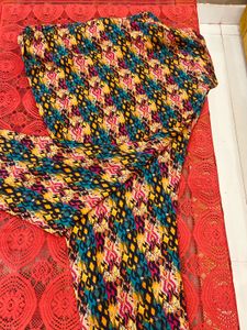 Vibrant Printed Kurta Set with Dupatta