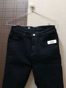 Black Fitted Trousers