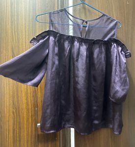 Chic Cold Shoulder Top (Brand size : XS)