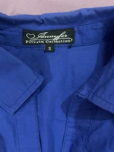 y2k fitted  button  shirt💙