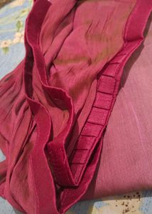 Ready to Wear 1-Minute Shaded Chiffon Saree – Pink