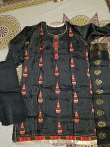 New Suit Material With Heavy Dupatta 🥰🥰