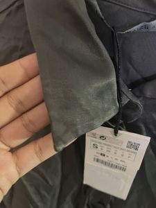 Zara Brand New Pure Satin Shirt