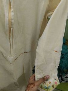 Embroidered Kurta Set with Dupatta