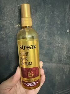 Streax Shine Hair Serum with Walnut Oil