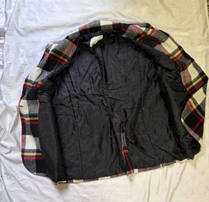Classic Plaid Blazer Jacket