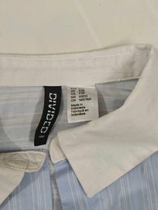 Authentic H&amp;M Cotton Poplin Striped Shirt