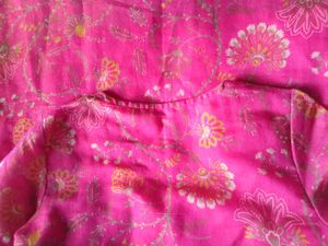 Pink Floral Print Kurta