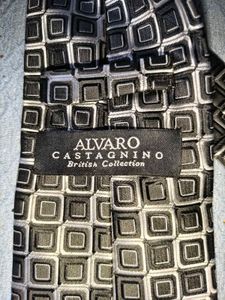 Men's Geometric Patterned Tie