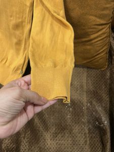 Madame Knit Sweater - Mustard Yellow