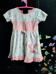 Cute Bunny Dress for Girls