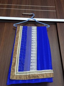 Royal Blue Saree
