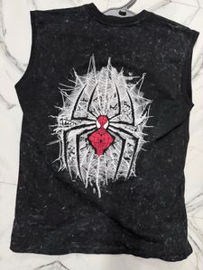 Spider-Man Graphic Sleeveless T-Shirt