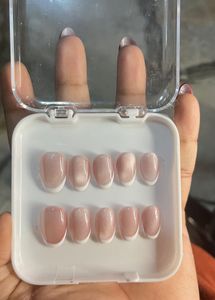 French Tip Press On Nails