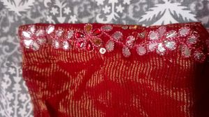 new silk saree with free blouse