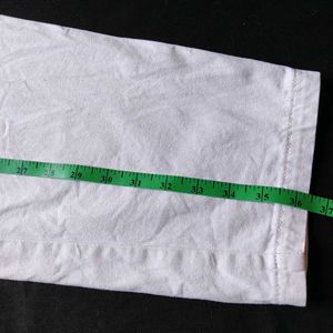 Cream Unisex Pants Freesize