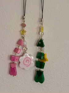 Chopped Fish Multicharm Keychains