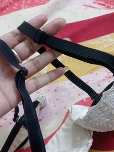 Embroidered Lace Bra