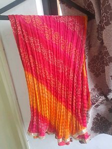 bandhani multi duppta for navratri