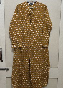 Horse Print Midi Dress