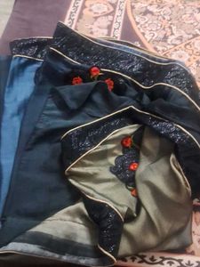 Designer Saree with Embellishments