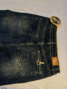 Midnight muse Y2k jeans •｡ꪆ🥢ৎ ˚⋅