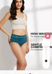 Comfortable High-Waisted Briefs - Pack of 3