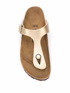 Birkenstock Gizeh Metallic Gold Sandals