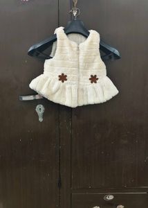 Cute Faux Fur Baby Vest
