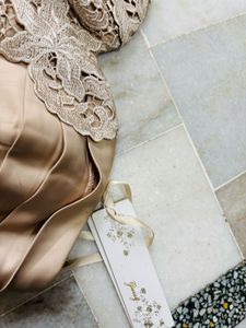 Elegant Lace Detail Bridal Gown