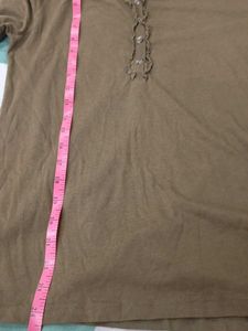 Olive Green Henley Top