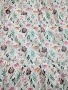 New with tag Chickonkuri Floral Print Midi Dress