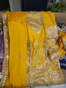 Yellow Embroidered Kurta Set