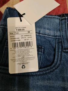 Shein Wide Leg Distressed Denim Jeans