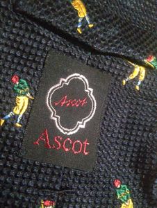 Vintage Golf Print Necktie