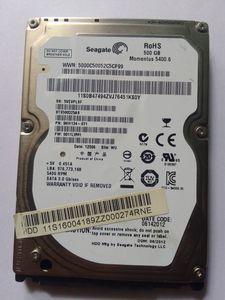 Seagate 500 GB Harddisk