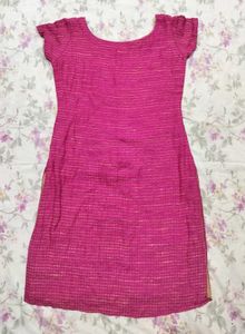 Embellished Pink Kurta