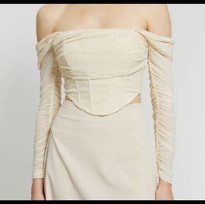 🩷 Off-Shoulder Corset Top