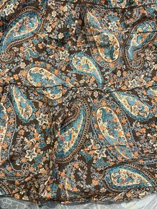 Boho Paisley Print Tiered Dress