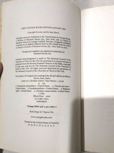 Letter to a Christian Nation