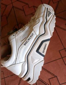 Fashion Sport White Sneakers
