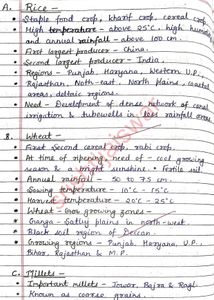UPSC NCERT Class 10 Social Science Geography Notes