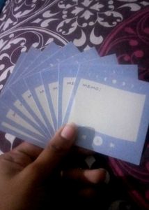 Cute Moon Phase Memo Pads