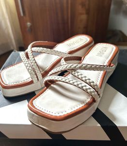 Stylish Braided Wedge Sandals