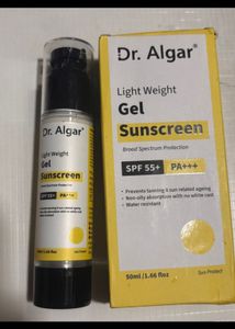 Dr. Algar Light Weight Gel Sunscreen