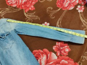 Denim Button-Down Shirt