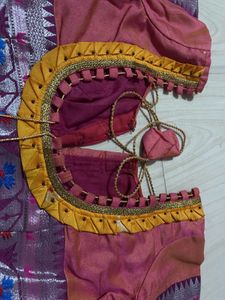 Beautiful Mustard Yellow Saree