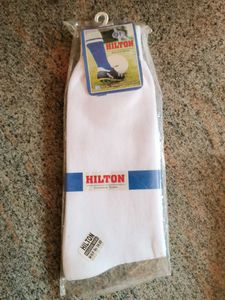 White Knee Length Socks