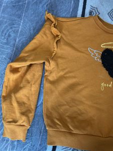 like new solid Girl's Sweatshirt